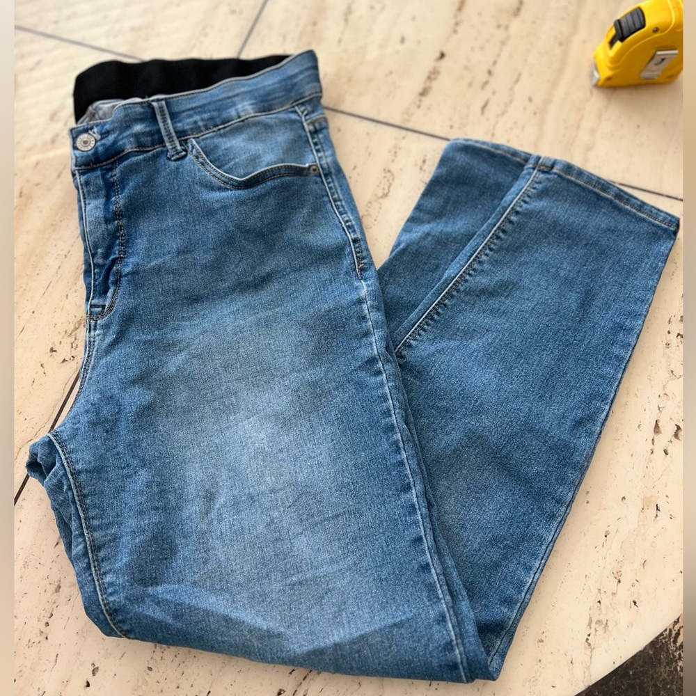 Curve Appeal Denim Straight Leg Jeans for Women